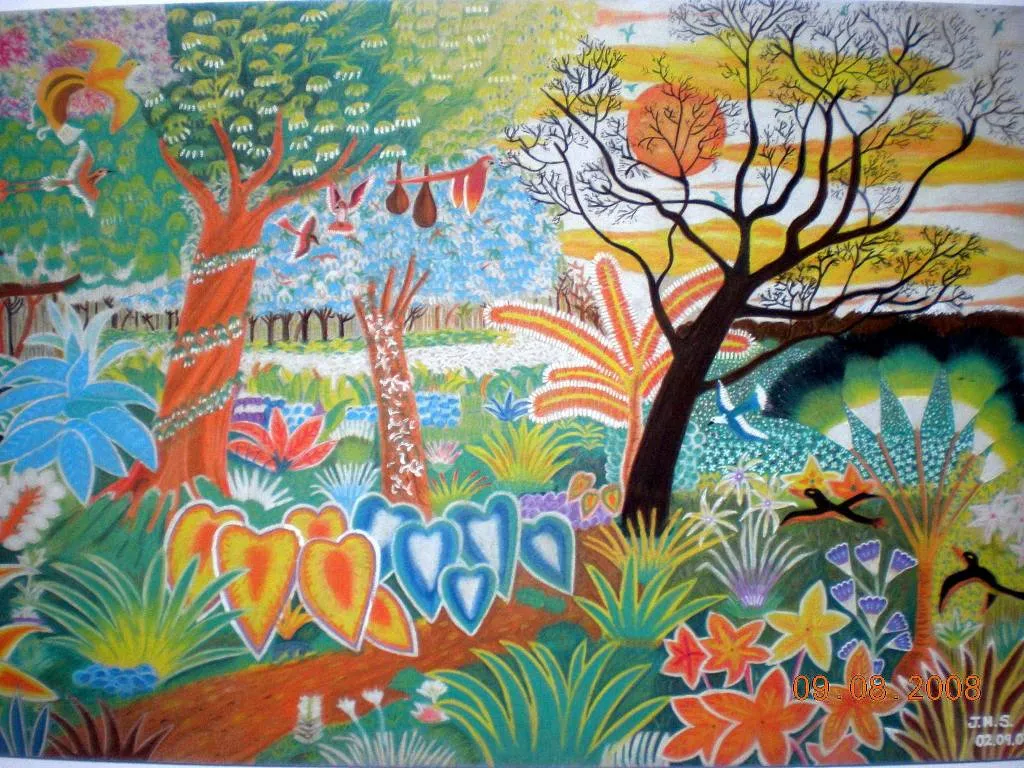 Bosque Colorido javier haeger soto- Artelista.com