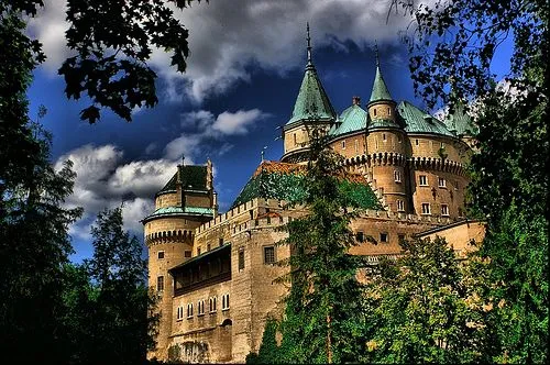 El taller de la brujaMar: Fondos castillos medievales