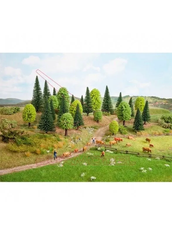 Bosque en miniatura para maquetas de nacimientos, dioramas o tren HO. Bosque en miniatura para maquetas de nacimientos, dioramas o tren HO.