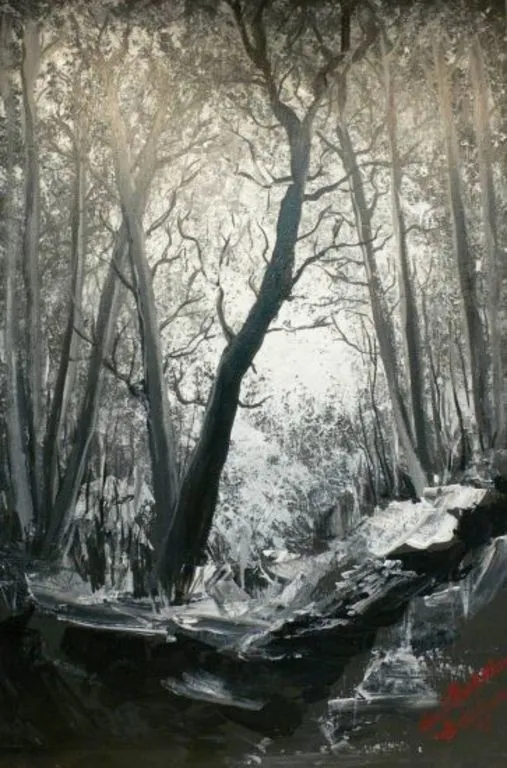 bosque oscuro Hector Osvaldo Huertas Sebelevsky - Artelista.com bosque oscuro Hector Osvaldo Huertas Sebelevsky - Artelista.com