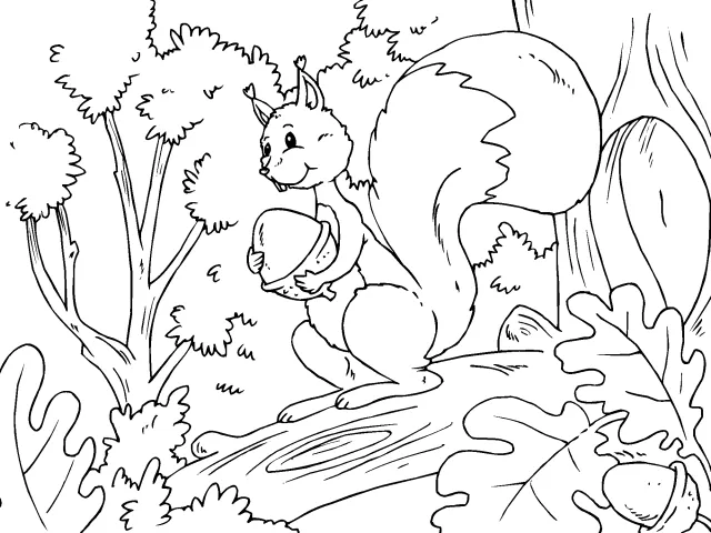 bosque tropical Colouring Pages