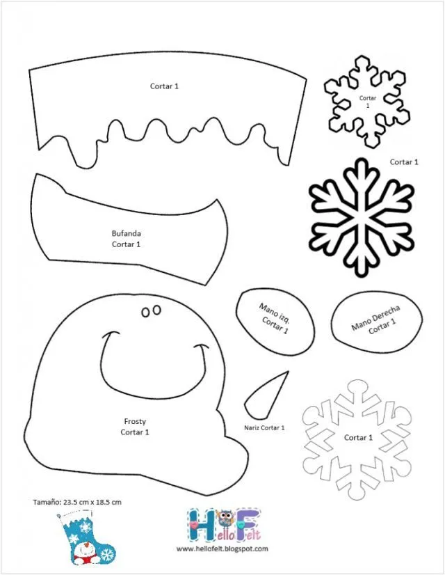 Bota navideña Frosty de fieltro | Botas navideñas de fieltro, Botas de navidad, Botas de fieltro Bota navideña Frosty de fieltro | Botas navideñas de fieltro, Botas de navidad, Botas de fieltro