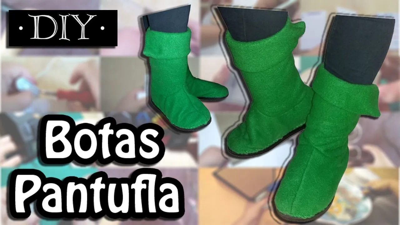 Bota Pantufla/Slipper Boot || DIY || Una Idea Más | Botas de fieltro, Zapatos con pompones, Zapatos de fieltro Bota Pantufla/Slipper Boot || DIY || Una Idea Más | Botas de fieltro, Zapatos con pompones, Zapatos de fieltro
