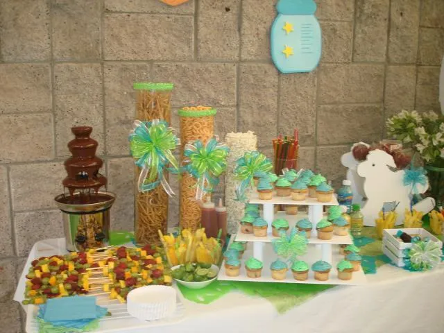 Botanas de baby shower - Imagui