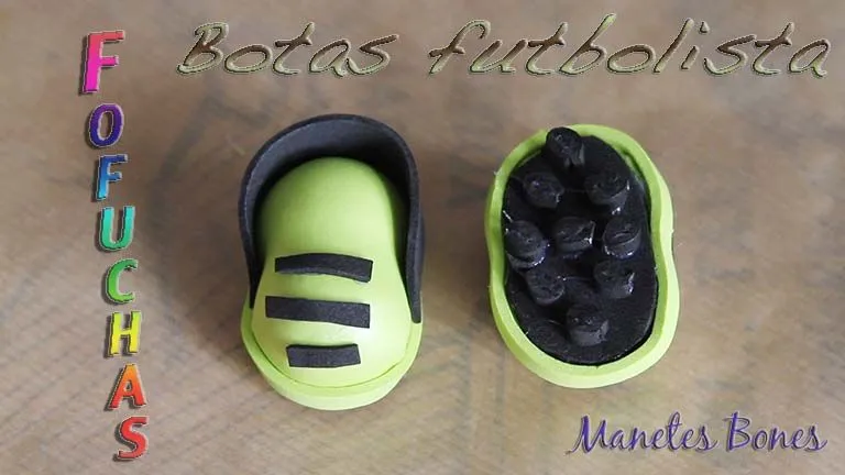 Cómo hacer unas botas para una fofucha futbolista. Con Patrón ... Cómo hacer unas botas para una fofucha futbolista. Con Patrón ...