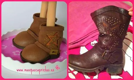Como hacer botas para fofuchas - Imagui