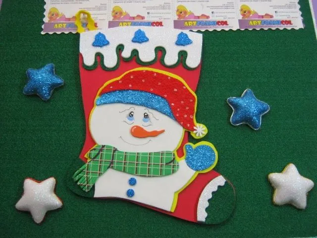 MUÑECO DE NIEVE EN GOMA EVA - Imagui MUÑECO DE NIEVE EN GOMA EVA - Imagui