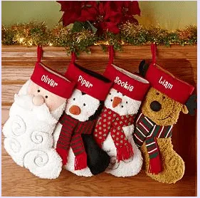 Botas Navideñas con la forma de los personajes más populares de navidad. Botas Navideñas con la forma de los personajes más populares de navidad.