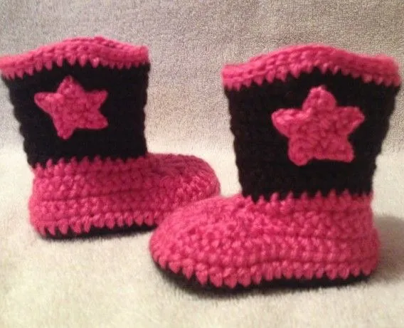 Botitas tejidas a crochet para niña - Imagui Botitas tejidas a crochet para niña - Imagui