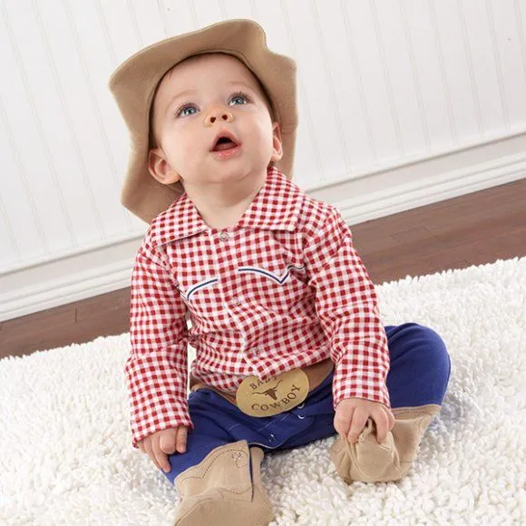 Botas vaqueras para bebé niña - Imagui