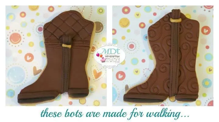 Moldes de botas vaqueras - Imagui