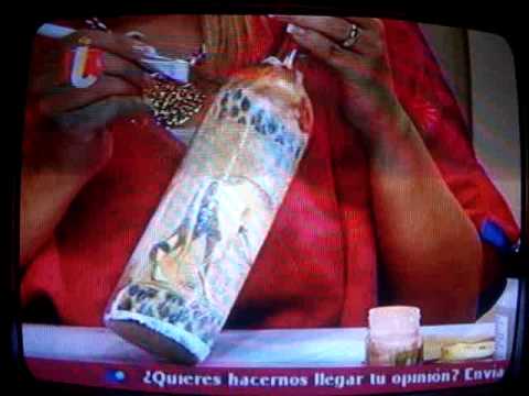 BOTELLA DECORADA CON SERVILLETA 2 DE 2 PARTS - YouTube