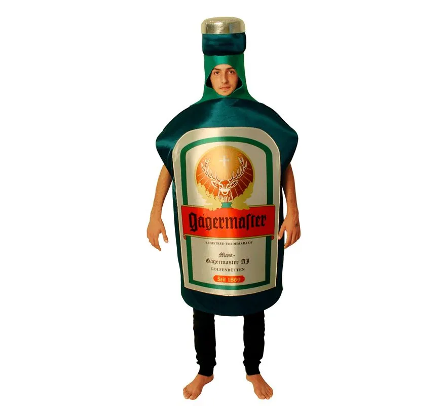 de Botella Jager para Adultos talla Universal de Botella Jager para Adultos talla Universal