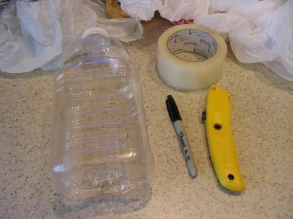 De botella plástica a dispensador y organizador - Guía de MANUALIDADES De botella plástica a dispensador y organizador - Guía de MANUALIDADES