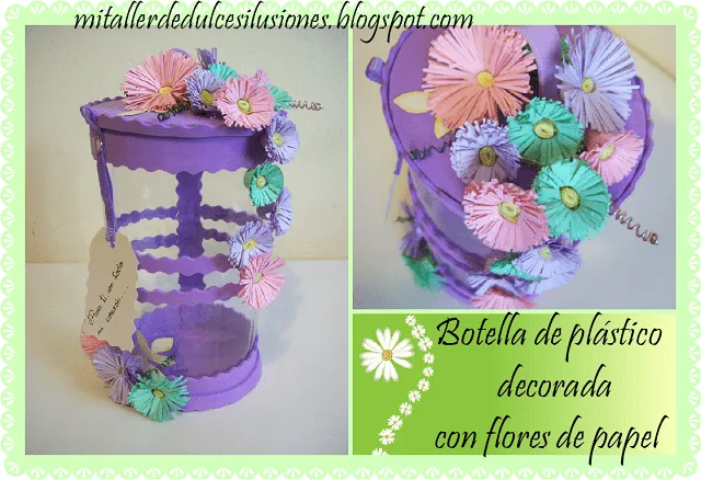 botella de plastico decorado | facilisimo.com