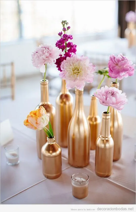 Botellas | Decoración bodas