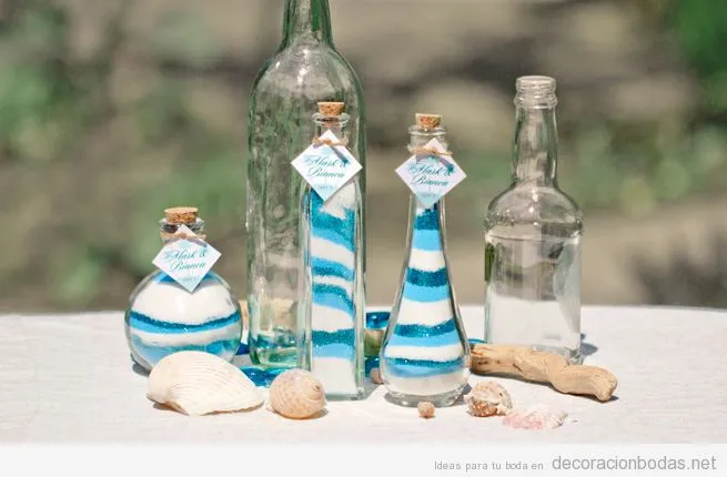Botellas | Decoración bodas