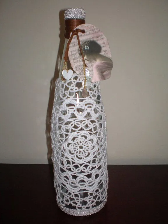botellas decoradas | Aprender manualidades es facilisimo.