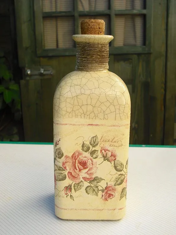 NUESTRAS BOTELLAS DECORADAS | Aprender manualidades es facilisimo ... NUESTRAS BOTELLAS DECORADAS | Aprender manualidades es facilisimo ...