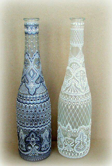 No las botes, decóralas! on Pinterest | Bottle Trees, Wine Bottles ... No las botes, decóralas! on Pinterest | Bottle Trees, Wine Bottles ...