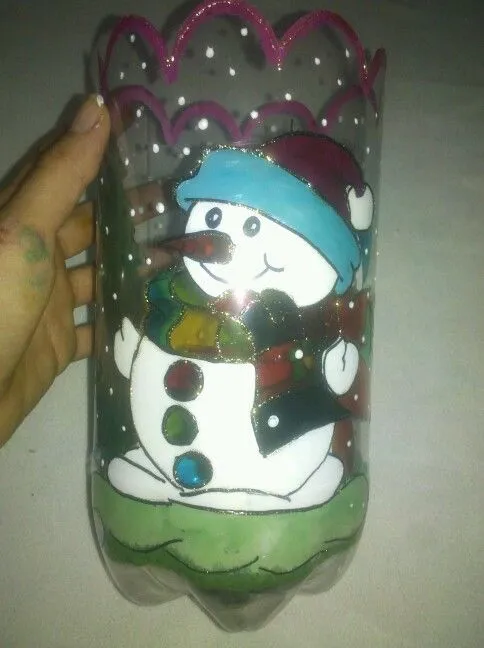 Con botellas plasticas Faroles navideños | Karito | Pinterest Con botellas plasticas Faroles navideños | Karito | Pinterest