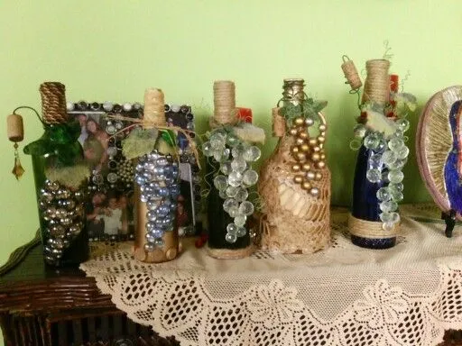 botellas de vino decoradas para navidad - Buscar con Google ... botellas de vino decoradas para navidad - Buscar con Google ...