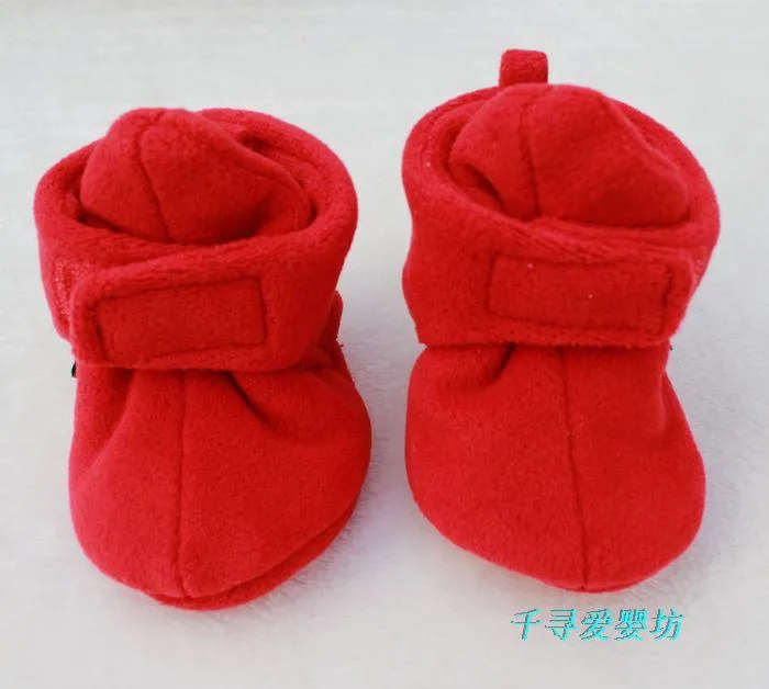 Como hacer zapatitos de polar para bebés - Imagui