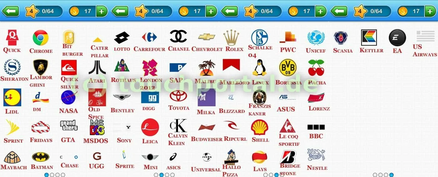 Brandomania Level 1, 2, 3, 4 Lösung für Android, iPhone und iPad ... Brandomania Level 1, 2, 3, 4 Lösung für Android, iPhone und iPad ...