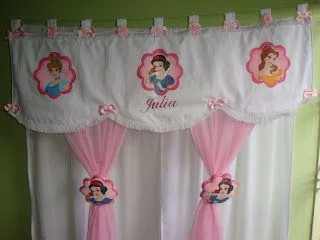 Cortinas princesas Disney - Imagui