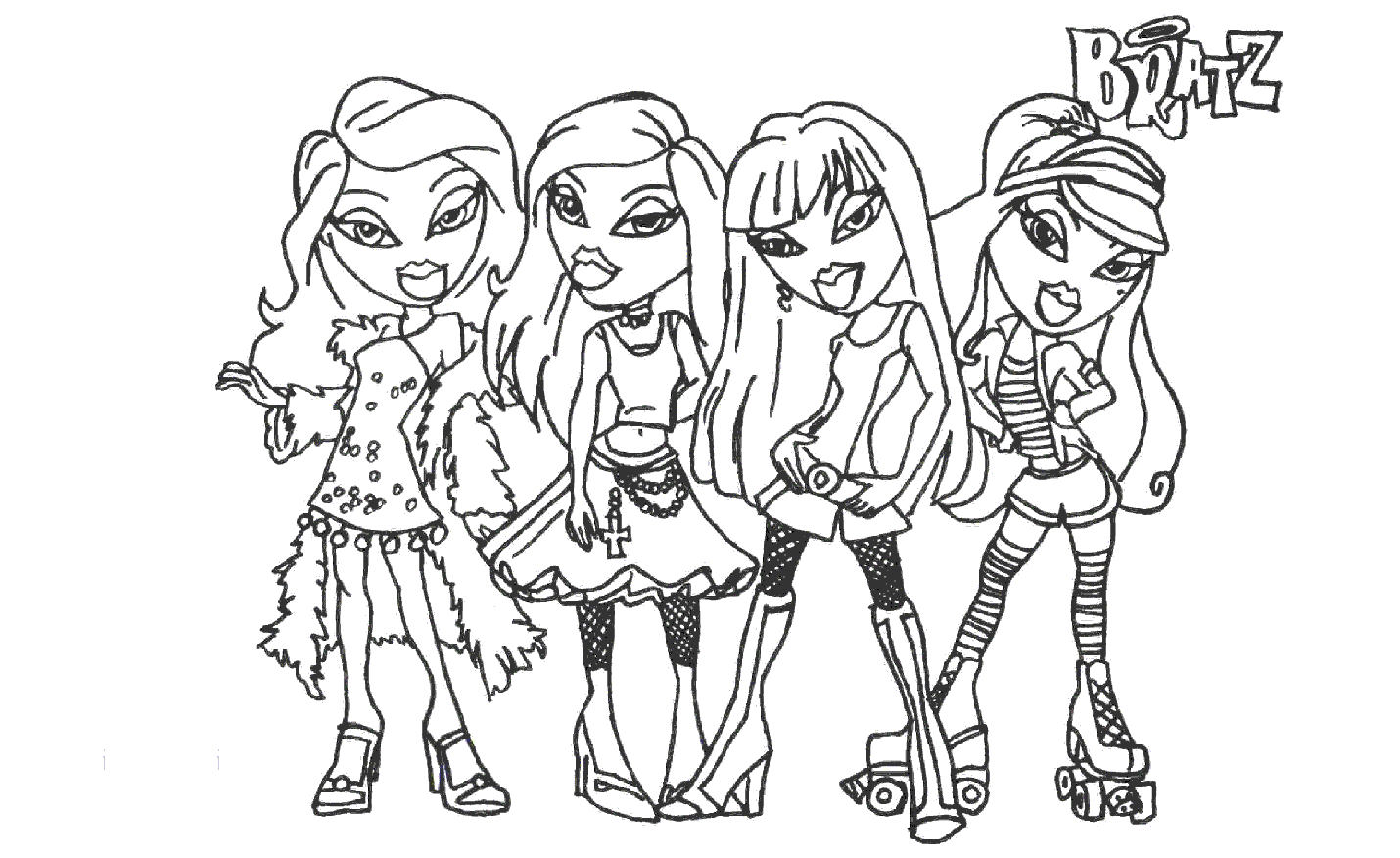 Bratz Dibujos Para Colorear Pictures