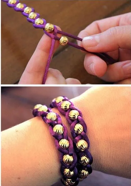 brazalete-pulsera-macrame- ...