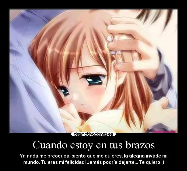 Cuando estoy en tus brazos | Desmotivaciones Cuando estoy en tus brazos | Desmotivaciones