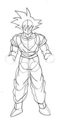... brazos y las piernas puedes comenzar a dibujar los detalles sobre el ... brazos y las piernas puedes comenzar a dibujar los detalles sobre el