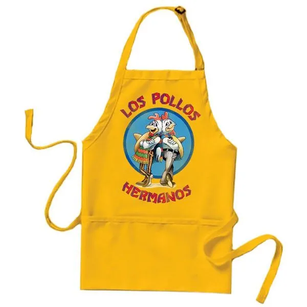 Breaking Bad Los Pollos Hermanos Apron | GeekAlerts Breaking Bad Los Pollos Hermanos Apron | GeekAlerts