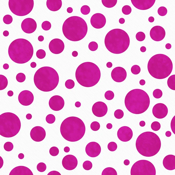 Brillantes Rosa lunares sobre fondo blanco de la tela con textura ... Brillantes Rosa lunares sobre fondo blanco de la tela con textura ...