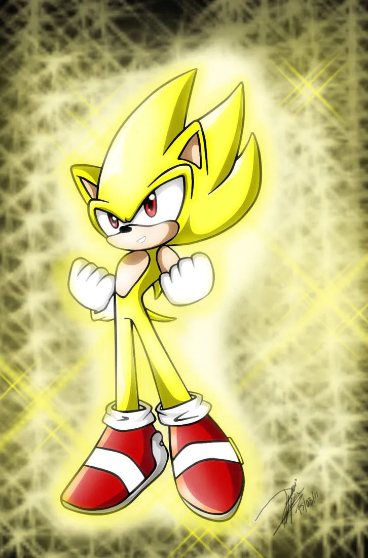 Brillo De Super Sonic by superxel90 on DeviantArt Brillo De Super Sonic by superxel90 on DeviantArt