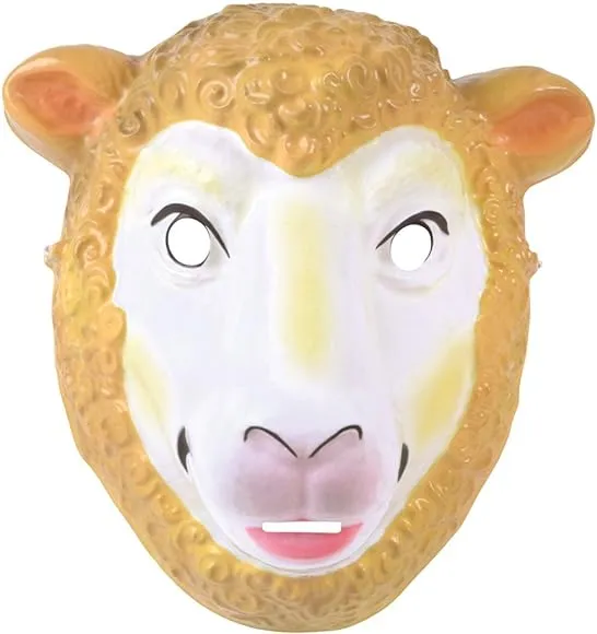 Bristol Novelty PM162 Máscara de oveja | 1 pieza amarilla | Talla única 22 cm x 18 cm x 24 cm de plástico, unisex-adulto, blanco/marrón : Amazon.es: Hogar y cocina Bristol Novelty PM162 Máscara de oveja | 1 pieza amarilla | Talla única 22 cm x 18 cm x 24 cm de plástico, unisex-adulto, blanco/marrón : Amazon.es: Hogar y cocina