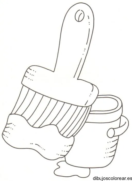 brocha para colorear Colouring Pages