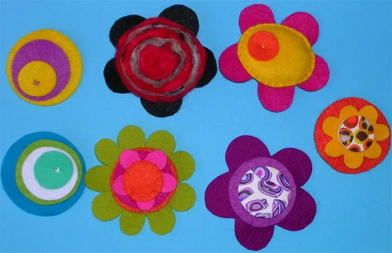 Broches de fieltro personalizados VI « Blog de chinachana.com