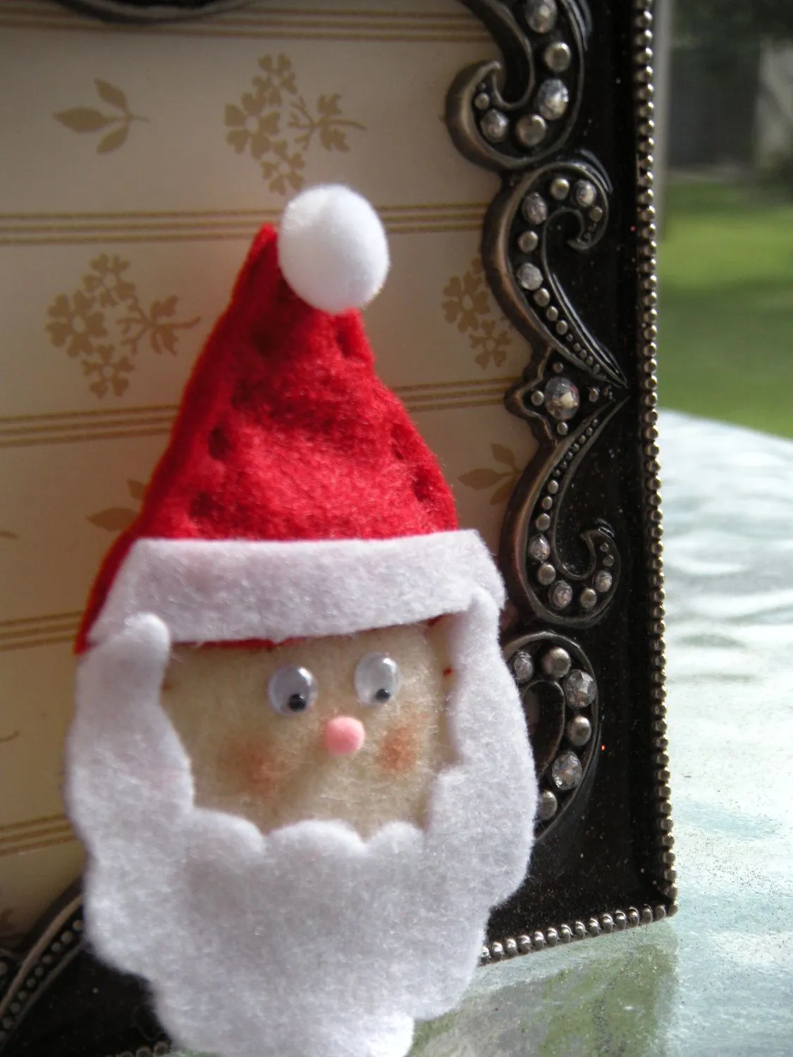Broche de fieltro Santa Claus - Broches de Fieltro Broche de fieltro Santa Claus - Broches de Fieltro