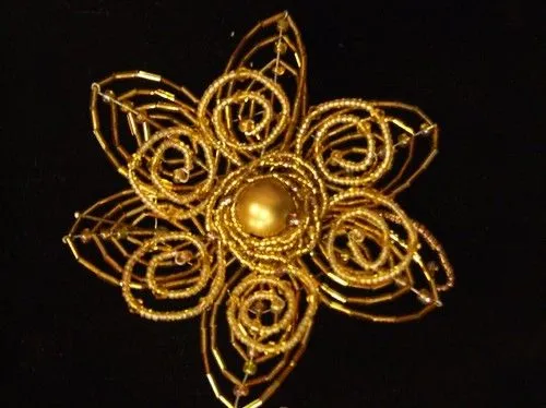 broche flor dorada | Flickr - Photo Sharing! broche flor dorada | Flickr - Photo Sharing!