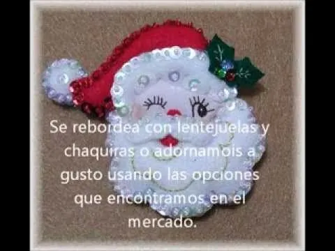 Broche Noel.wmv - YouTube