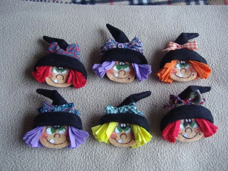 broches brujas | Manualidades en fieltro y tela | Pinterest broches brujas | Manualidades en fieltro y tela | Pinterest