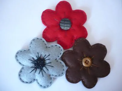 Broches de Fieltro