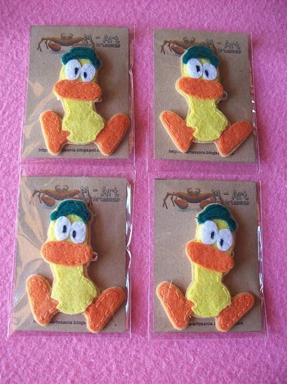 Cinco broches de fieltro ideales de animalitos | Aprender ... Cinco broches de fieltro ideales de animalitos | Aprender ...
