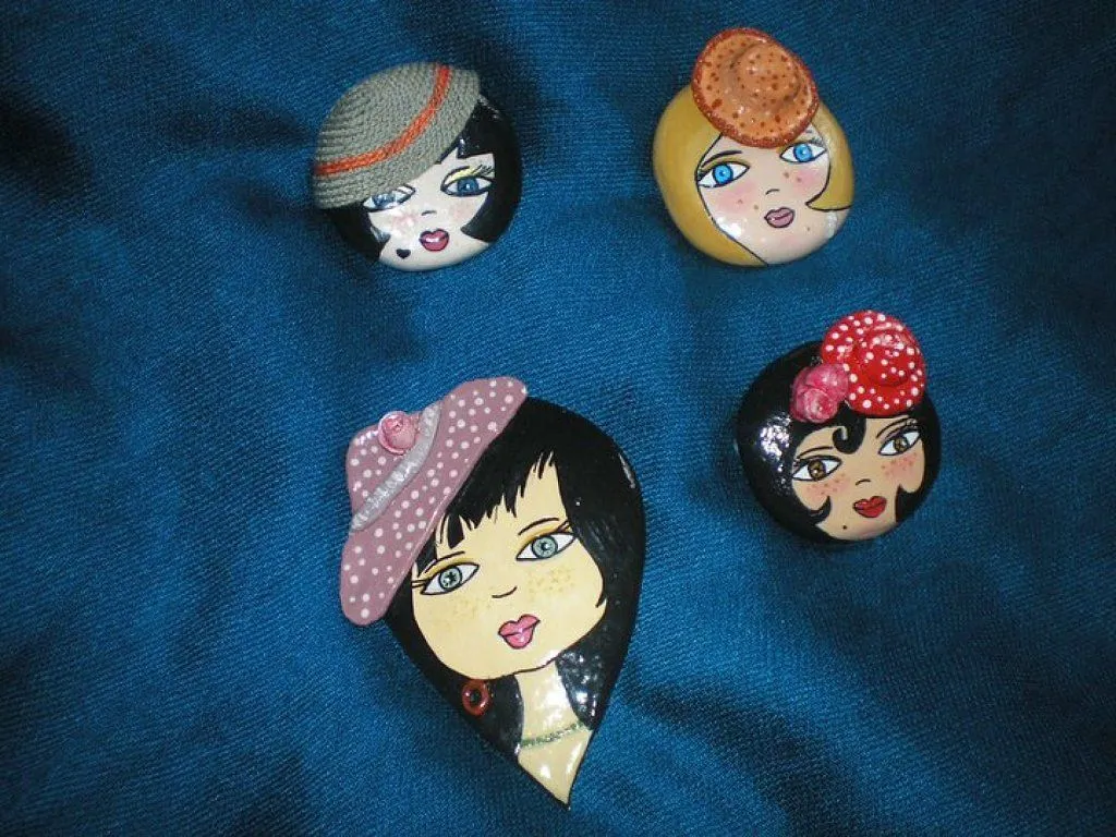 broches de porcelana fria | Aprender manualidades es facilisimo. broches de porcelana fria | Aprender manualidades es facilisimo.