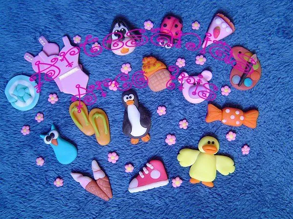 Broches de porcelana fria - Imagui
