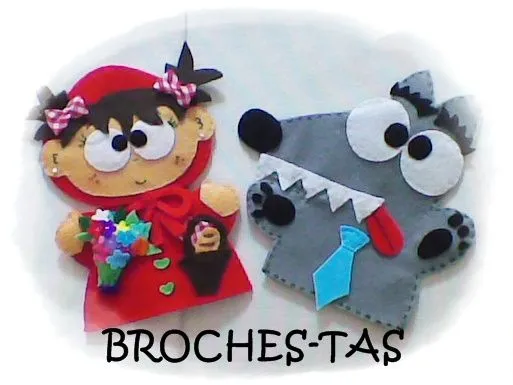 BROCHES-TAS: ¿QUIEN TEME AL LOBO FEROZ?