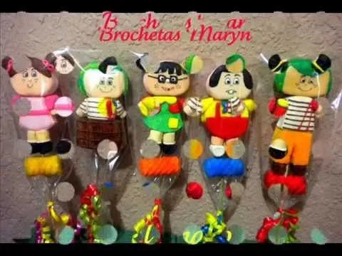 Brochetas de Bombon - YouTube