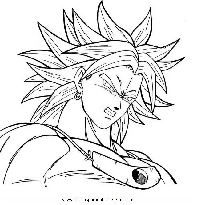 Dibujar a broly - Imagui